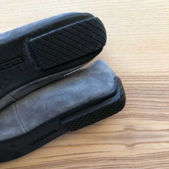 Talbots Gray Francesca Suede Pointed Toe Flats - Picture 6 of 6